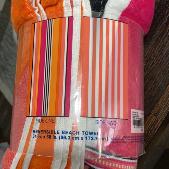 Reversible Beach Towel - Picture 4 of 5